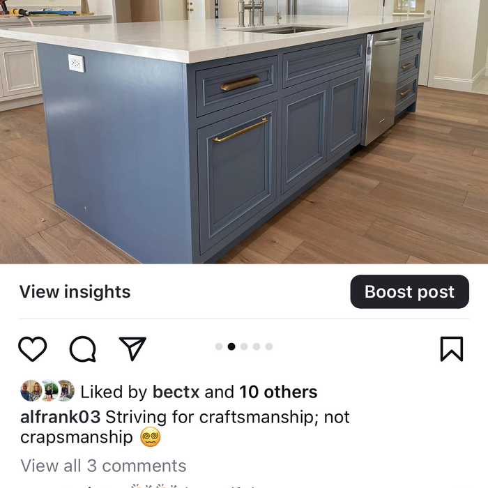 Kitchen cabinetry
