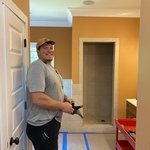 Enclosed tile shower