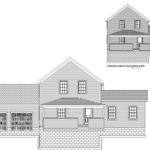 Garage Addition - Front Elevation