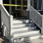 Front stair case replacement