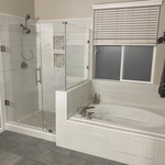 Custom shower & bath installation