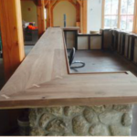 Unfinished bar