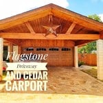 Cedar Carport and Driveway