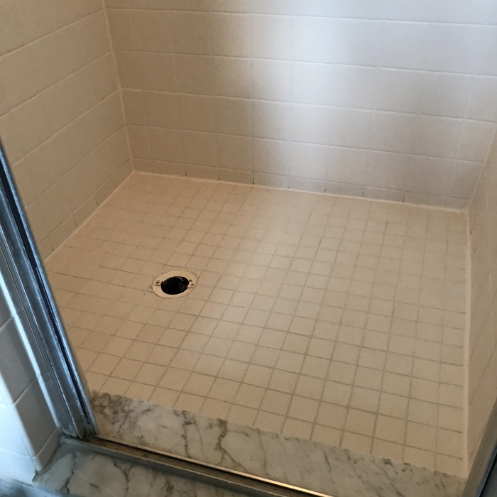 Shower after