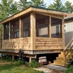 New Deck Build with Screen House