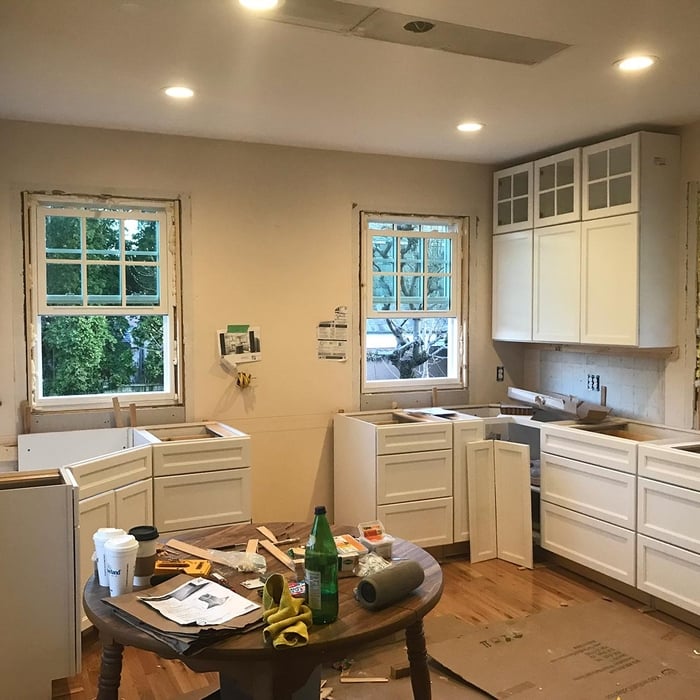 Newport Remodel Cabinet Install
