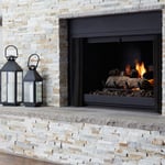 Fire place at fire side room
