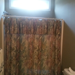 Freshened up hall bath room