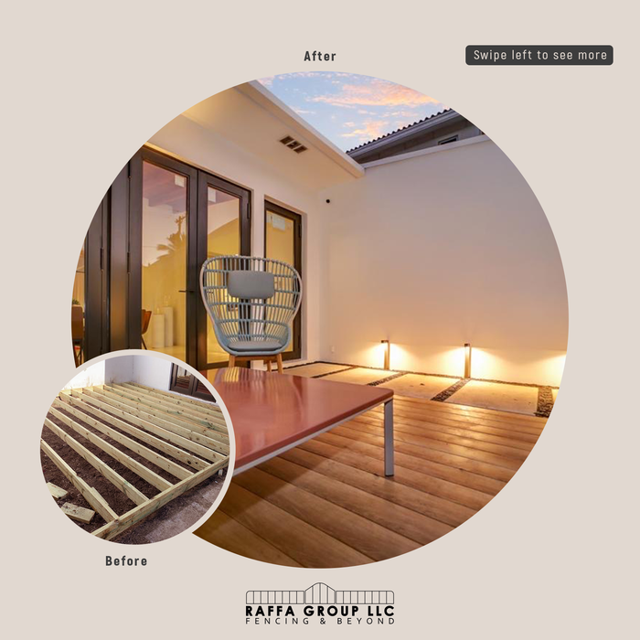 Wooden Deck - Before & After