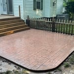 Mayan cobblestone stamp