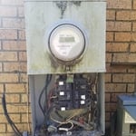 Old meter base