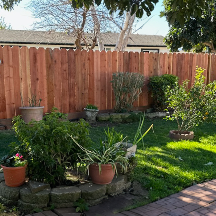 Nail up fence