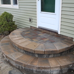 Paver stairs