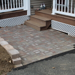 Paver Pad and Retaining wall
