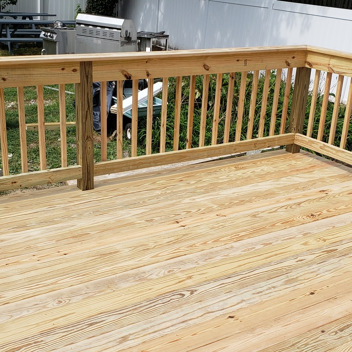 Pressure Treated Deck
