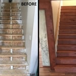 New stairs