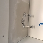 Repipe work, drywall