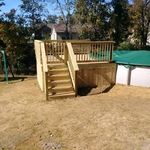 pool and deck