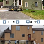 Cedar Siding Installation