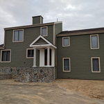 Cedar Siding Installtion