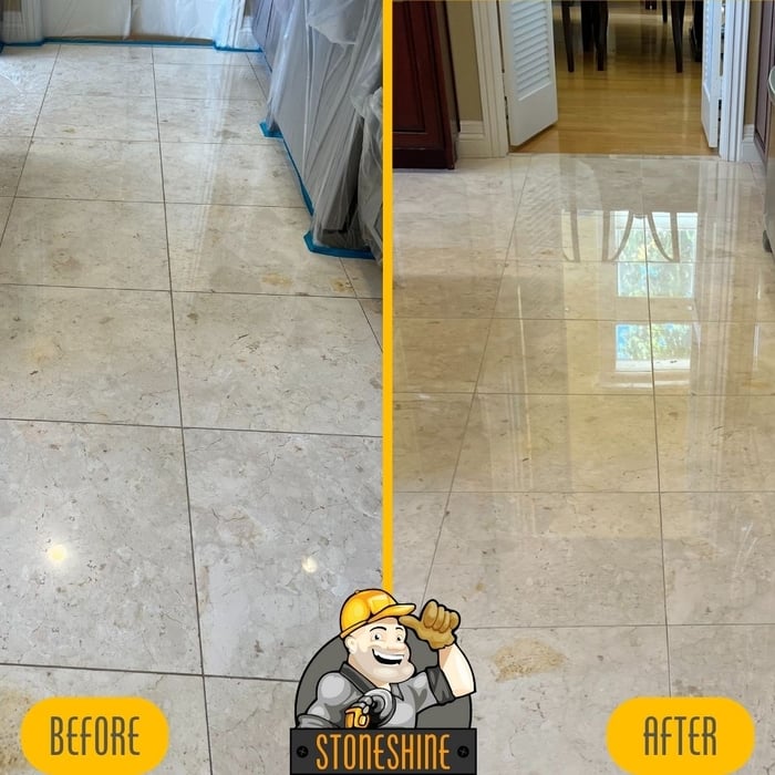 Marble Floor Polishing