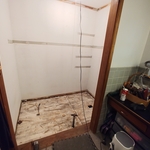 Closet to shower conversi