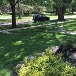 Customers lawn