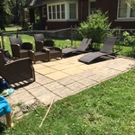 Back yard patio