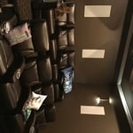 7.2 in-wall surround system with stadium seating