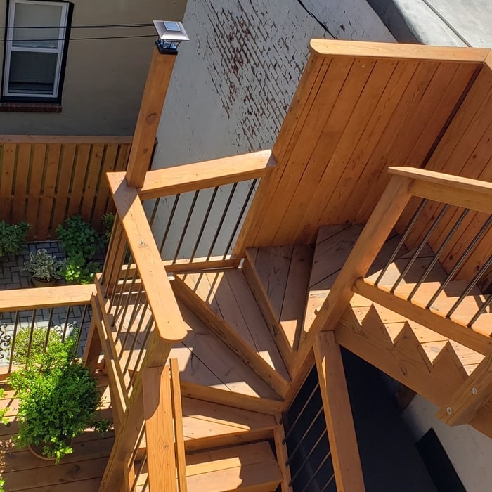 Deck Steps Repair