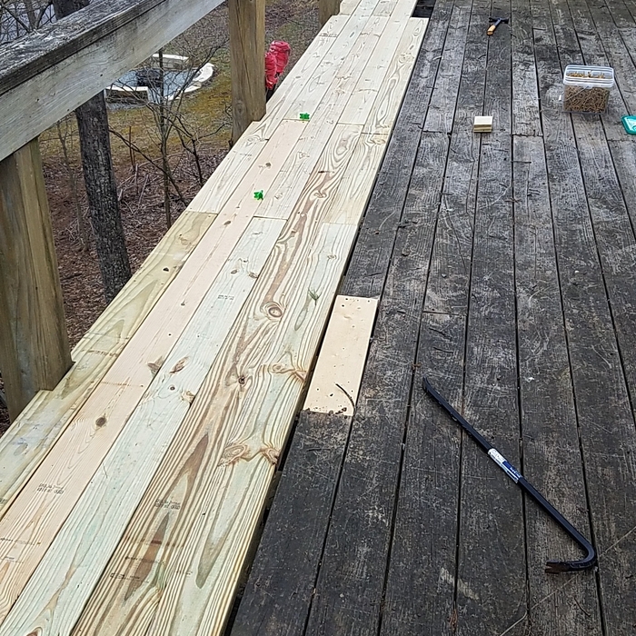 Deck board replacement