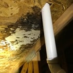 Roof leak