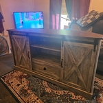 Assembly tv console