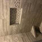 Master shower