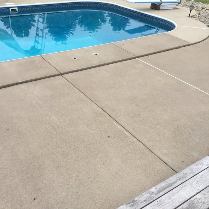 Pool deck