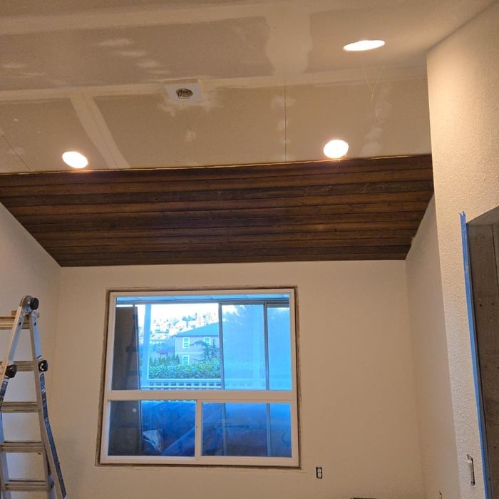 Bedroom in progress