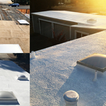 Bitumen Roof applied with Silicone System
