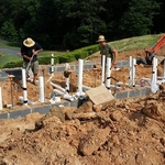 New plumbing installation