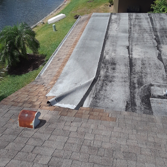 Flat roof repair