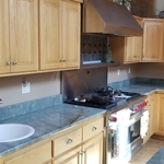 Blue kitchen