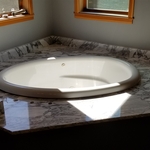 Corner vanity