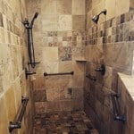 Oil Rubbed Bronze w/ grab bars