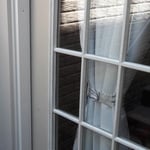 Left Side of Door Cosmetically Repaired