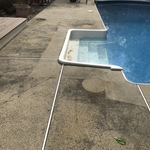 Power washing, pressure washing surface
