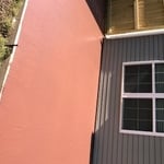 Brick red color w/ orchard stone stamp