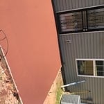 Brick red color w/ orchard stone stamp
