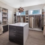 Custom Walk In Master Closet Organizer