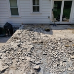 paver floor for a patio