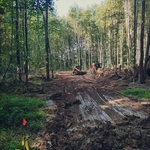 A beautiful lot clearing, turned out great!