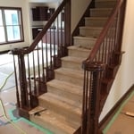 Stair raling project